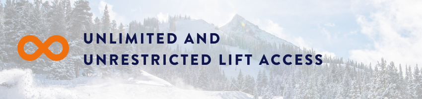 Unlimited and Unrestricted lift access at Crested Butte