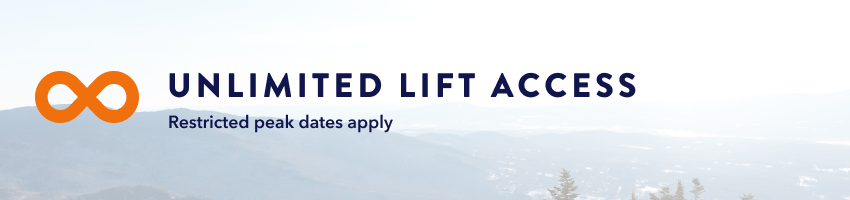 Unlimited Lift Access at Stowe