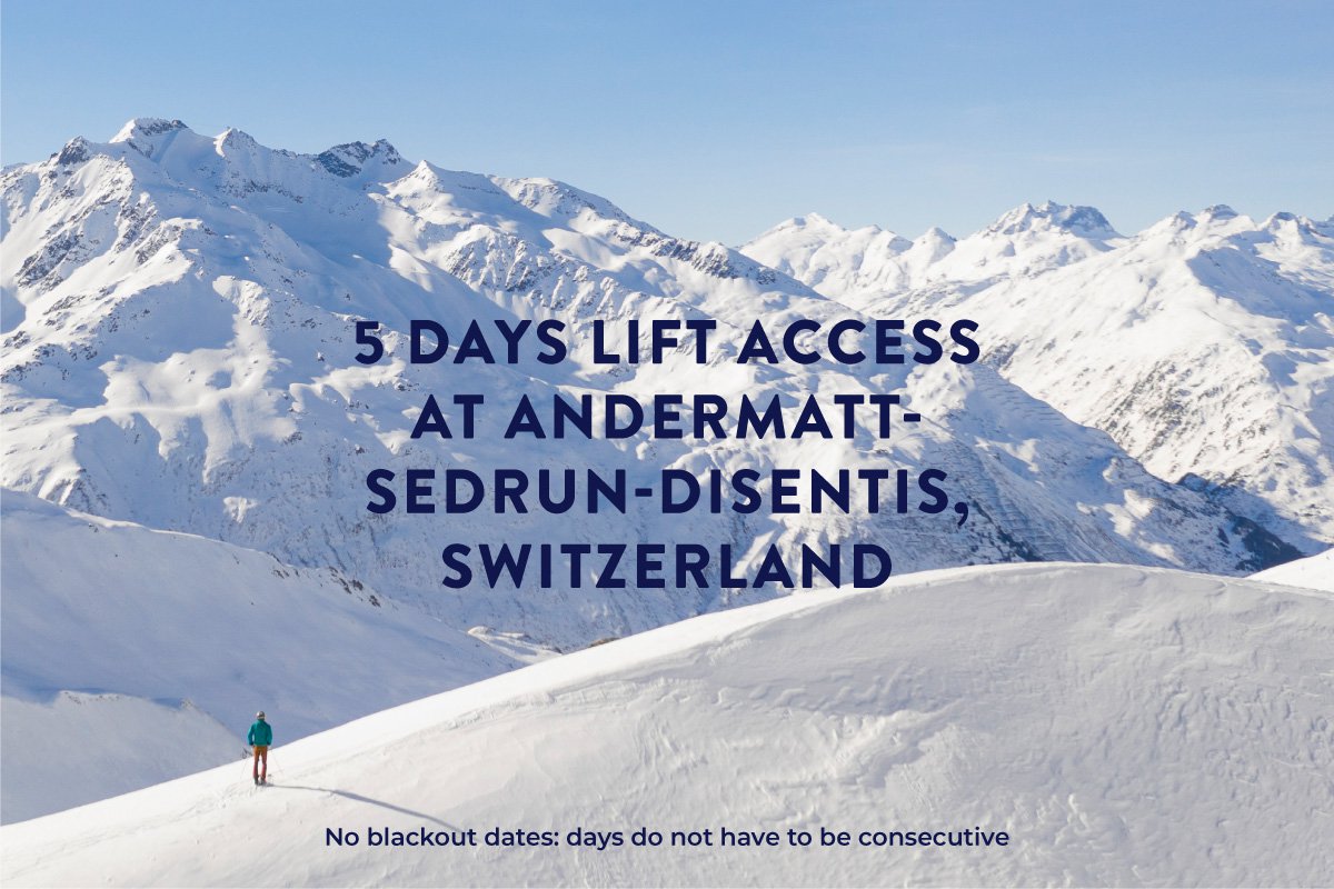 5 Days Lift Access at Andermatt-Sedrun, Switzerland