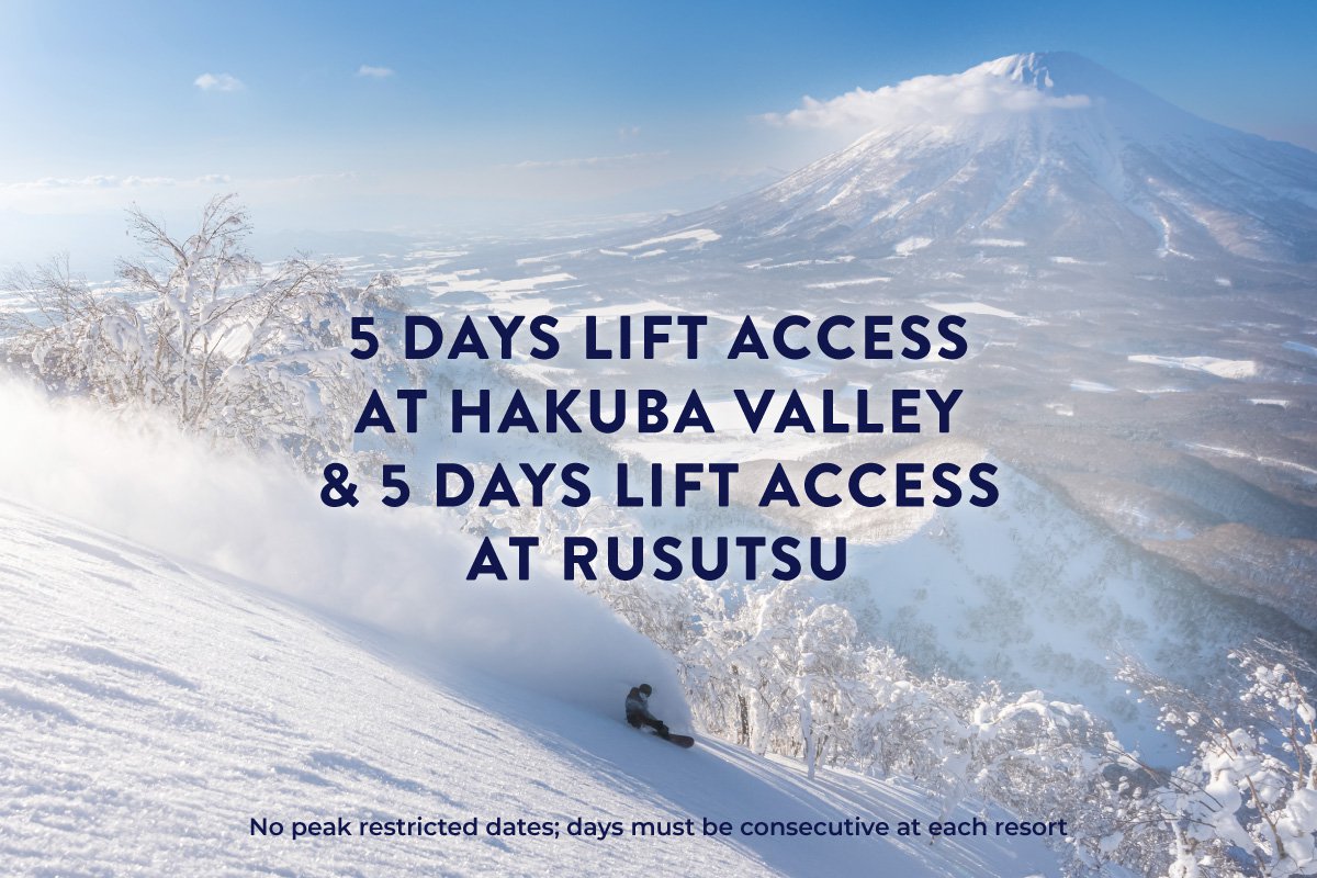 Ski Hakuba and Rusutsu