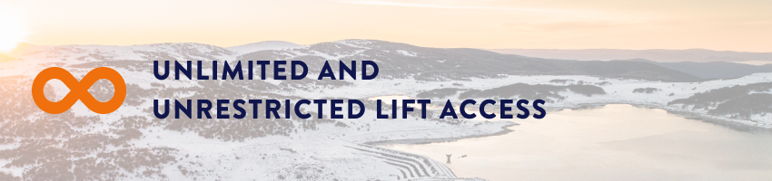 Unlimited and Unrestricted Lift Access at Falls Creek
